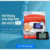 Máy massage xung điện trị liệu Dr Ho's Pro- Pin sạc trực tiếp
