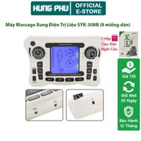Máy Massage Xung Điện Trị Liệu SYK-308B và YTK-309B, Máy Mát Xa Xung Điện Châm Cứu Bấm Huyệt 8 Miếng Dán