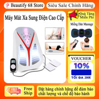 Máy Massage Xung Điện Trị Liệu, Gối Đệm Mát Xa Lưng, Cổ Vai Gáy, Matxa Toàn Thân Đa Năng Chống Thoát Vị Đĩa Đệm