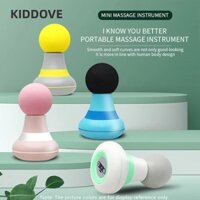 Máy mát xa cầm tay KIDDOVE, Máy mát xa thể dục Mini gia đình, Máy mát xa cơ thể điện rung 6 tốc độ di động Chăm sóc cá nhân