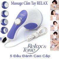 Máy mát xa cầm tay Relax, Máy matxa cầm tay, thư giãn đánh mỡ bụng hỗ trợ giảm mỡ toàn thân hiệu quả