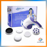 Máy mát Xa Đánh Tan Mỡ Bụng - Máy Massage cầm tay Cao cấp - Giúp thư giãn và thon gọn cơ thể - Giảm