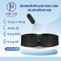 Máy mát Xa Đánh Tan Mỡ Bụng PRUMI- Đai Massage giảm mỡ bụng Cao cấp PRUMI - Giúp thon gọn cơ thể - Giảm mỡ tăng cơ