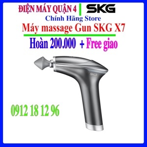Máy mát xa massage Gun SKG X7