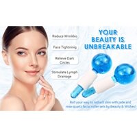 Máy mát xa mặt, Quả cầu đá cho da mặt, Quả bóng làm mát