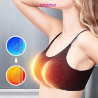 Máy mát xa ngực bằng điện YAONUAN, Áo ngực Massage chăm sóc ngực bằng điện bằng Nylon, Dụng cụ nâng ngực Máy sưởi rung thông minh Máy nén nóng Dụng cụ làm đẹp ngực nạo vú