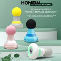 Máy mát xa thể dục HOMEIN, Máy mát xa cầm tay điện rung 6 tốc độ, Máy mát xa cơ thể Mini cầm tay Chăm sóc cá nhân