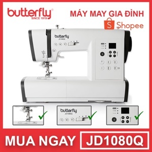 Máy may điện tử gia đình Butterfly JD1080Q