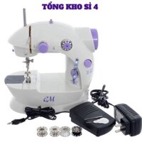 Máy May Gia Đình Mini CMD - Máy Khâu Mini Để Bàn Full Phụ Kiện Kèm Bàn Đạp Chính Hãng