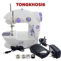 Máy May Gia Đình Mini CMD - Máy Khâu Mini Để Bàn Full Phụ Kiện Kèm Bàn Đạp Chính Hãng
