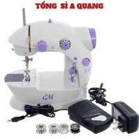 Máy May Gia Đình Mini CMD - Máy Khâu Mini Để Bàn Full Phụ Kiện Kèm Bàn Đạp Chính Hãng