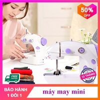 MÁY MAY MINI GIA ĐÌNH ⚡️FREE SHIP⚡️ Máy may mini 2 tốc độ có đèn led - Bảo Hành 1 Đổi 1