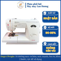 Máy May Mini Máy May Gia Đình Nhật Singer Pregio II - 16 Đường May Cơ Bản - May Mọi Loại Vải