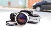 Máy Minolta 110 zoom SLR 25-50mm f4.5