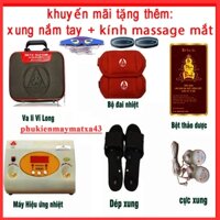 (Máy mới 2024) Máy vật lý trị liệu, máy bó thuốc, Máy hiệu ứng nhiệt VL03, Tặng Kèm xung nắm tay + kính massage mắt