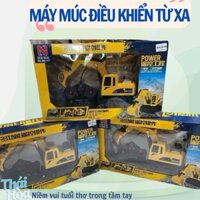 Máy Múc Điều Khiển Từ Xa-Xe Múc Đồ Chơi.Xe Máy Xúc Đồ Chơi-Xe Máy Múc Cho Bé Thái Hòa Store