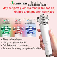 Máy Nâng Cơ, Giảm Mỡ Mặt & Trẻ Hoá Da kết hợp Ánh Sáng Sinh Học Halio RevitaWave Skin Rejuvenator (Hàng Chính Hãng)