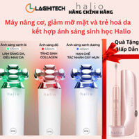 Máy Nâng Cơ, Giảm Mỡ Mặt & Trẻ Hoá Da kết hợp Ánh Sáng Sinh Học Halio RevitaWave Skin Rejuvenator - Hàng Chính Hãng