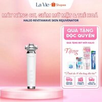 Máy Nâng Cơ Giảm Mỡ Mặt & Trẻ Hoá Da kết hợp Ánh Sáng Sinh Học Halio RevitaWave Skin Rejuvenator- Hàng Chính Hãng