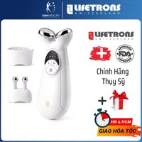 Máy nâng cơ mặt cầm tay Lifetrons EP 400 massage giảm nếp nhăn dưỡng trắng da mát xa trị liệu thâm quầng mắt matxa SIMI