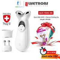 Máy nâng cơ mặt cầm tay Lifetrons EP 400 massage giảm nếp nhăn dưỡng trắng da mát xa trị liệu thâm quầng mắt matxa