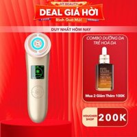 Máy Nâng Cơ Mặt Trẻ Hoá Da 9in1 Công Nghệ Nanoskin Photon Rf Kết Nối App Nanotime F81e Nhập Khẩu Chính Hãng Nhật Bản - Bảo Hành 24 Tháng