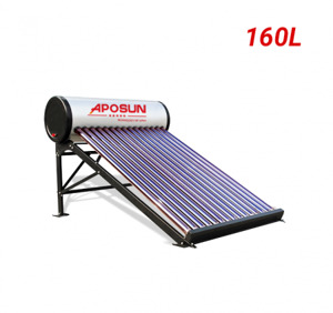Bình nóng lạnh thái dương năng 160l Aposun