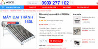 Máy năng lượng mặt trời 160l Đại Thành