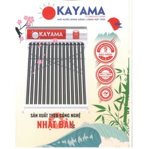 Bình nóng lạnh thái dương năng Okayama 130 lít OK5812