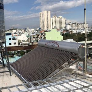 Bình nóng lạnh thái dương năng Quán Quân 360 lít