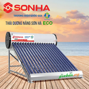 Bình nóng lạnh thái dương năng Thái Dương Năng ECO 160 lít