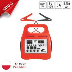 Máy nạp ắc quy 6V-12V 8A Yato YT-8301
