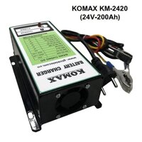 Máy nạp ắc quy cho máy phát điện KOMAX 24V- 200Ah KM-2420