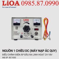 Máy Nạp Ắc Quy LiOA BC1830 Sạc Bình 12V 30A