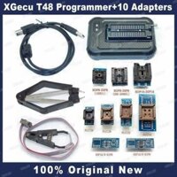Máy nạp rom XGecu T48 siêu phẩm tốc độ, bộ kèm 5 đế