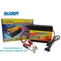 Máy nạp (sạc ) ắc quy tự đông Suoer 20A 12V-200Ah ( MA-1220A)