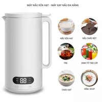 Máy nấu sữa hạt mini đa năng máy xay sữa hạt đậu nành nấu cháo soup xay sinh tố 350ml máy làm sữa đậu nành VT124