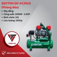 Máy nén khí 10L DEKTON DK-AC2910 (Không dầu)