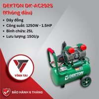 Máy nén khí 25L DEKTON DK-AC2925 (Không dầu)