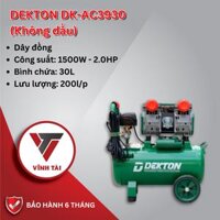 Máy nén khí 30L DEKTON DK-AC3930 (Không dầu)