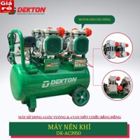 Máy Nén Khí 4HP/50L Dekton Khong Dầu / DK-AC3950 / 42 Giây Đầy Bình/50L TOOLS GIÁ RẺ