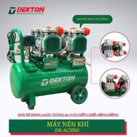 Máy Nén Khí 50L Dekton Không Dầu / DK-AC3950 / 42 Giây Đầy Bình/50L, Công suất 4HP