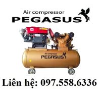 Máy nén khí chạy dầu diesel Pegasus 500L 10hp TM-W-1.0/8-500L