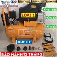 Máy Nén Khí Có Dầu Liền Trục Dawer 3HP 30L DA 4230