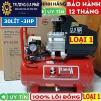 Máy Nén Khí Có Dầu Panda 3.0 HP 30L ( PT-4230 ) , máy nén khí mini, may nen khi 100% dây đồng