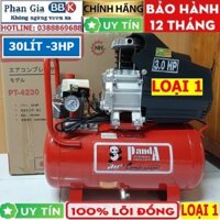 Máy Nén Khí Có Dầu Panda 3.0 HP 30L, máy nén khí mini, may nen khi 100 dây đồng