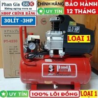 Máy Nén Khí Có Dầu Panda 3.0 HP 30L, máy nén khí mini, may nén khi 100% dây đồng