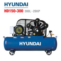Máy nén khí công nghiệp công suất lớn HYUNDAI HD150-300 (300L, 3 pha)