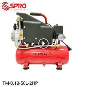 Máy nén khí đầu liền Wing TM-0.1/8-50L