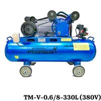 Máy nén khí dây đai Pegasus TM-V-0.6/8-330L (380V)